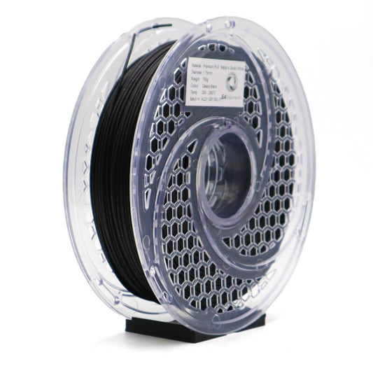SA Filament | PLA Premium Galaxy Black Filament 750g, 1.75mm | Manufactured in South Africa