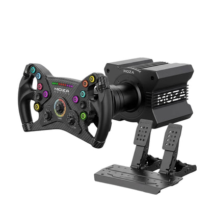 MOZA R9 V2 Bundle With KS Wheel and SRP2 Pedals