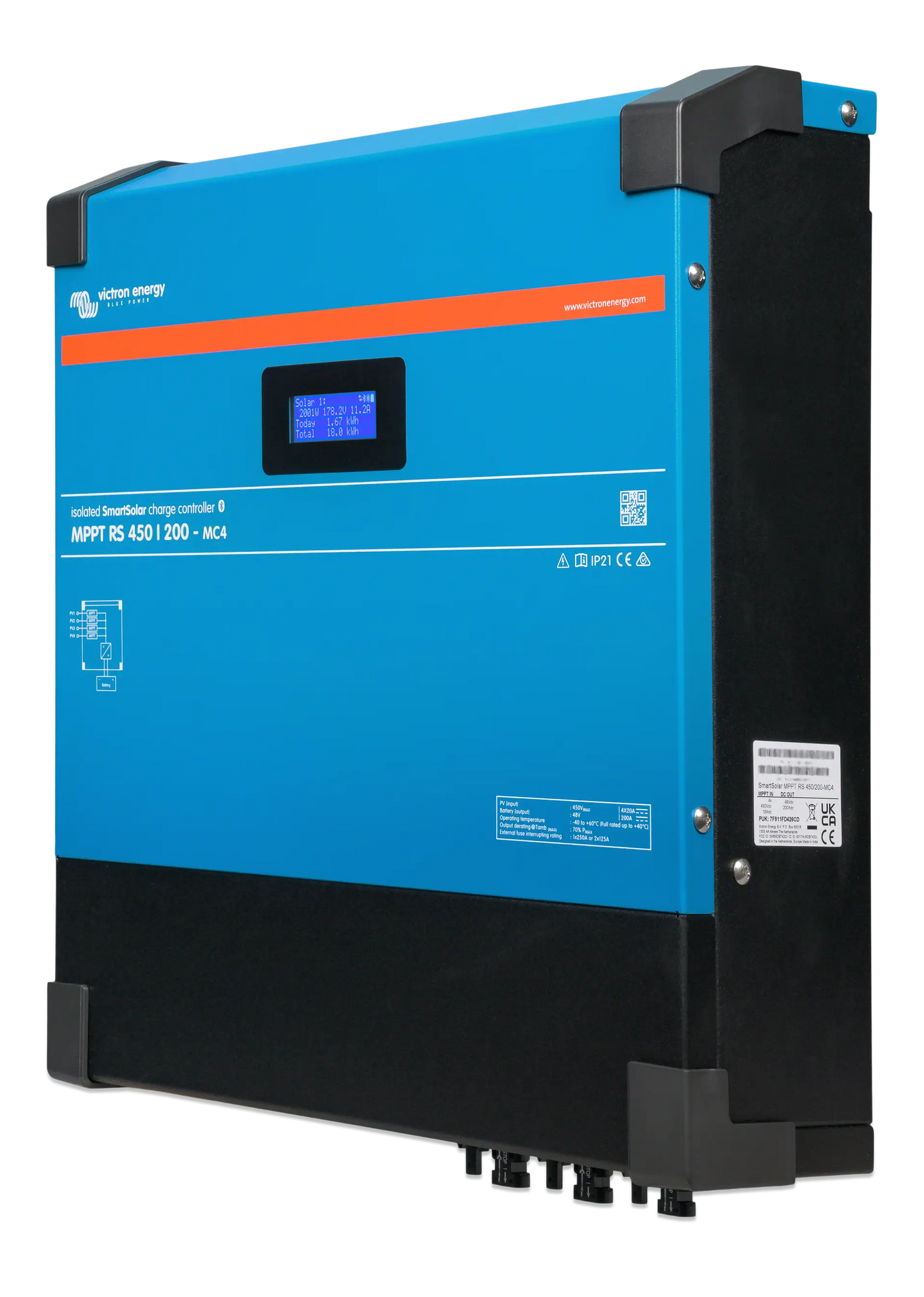 Victron SmartSolar MPPT RS 450/200-MC4