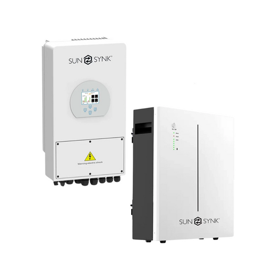 Sunsynk 5kW Hybrid Inverter with Sunsynk 5.32kW 51.2V 104Ah Bundle