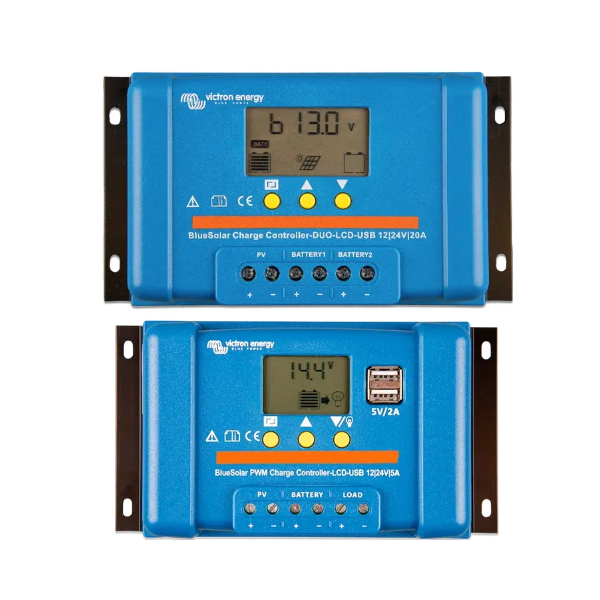 BlueSolar PWM Charge Controller (DUO) LCD & USB - Victron Energy BlueSolar PWM Charge Controller (DUO) LCD & USB - Victron Energy