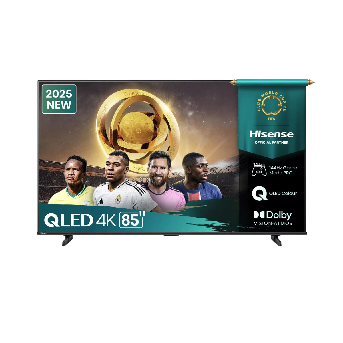 Hisense LEDN85Q7Q 85'' QLED 144hz 4k Smart TV VRR Game Mode PRO