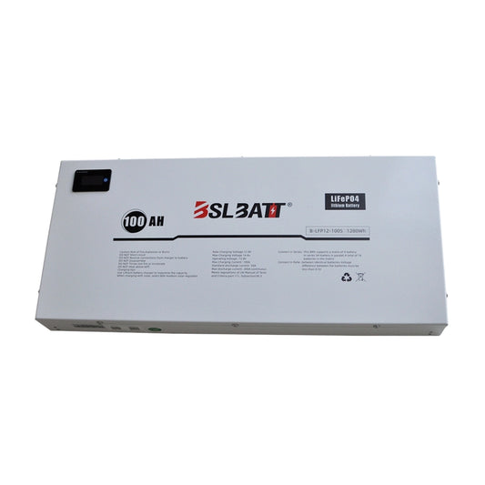 BSL Batt 12V 100Ah LiFePO4 Flat-pack