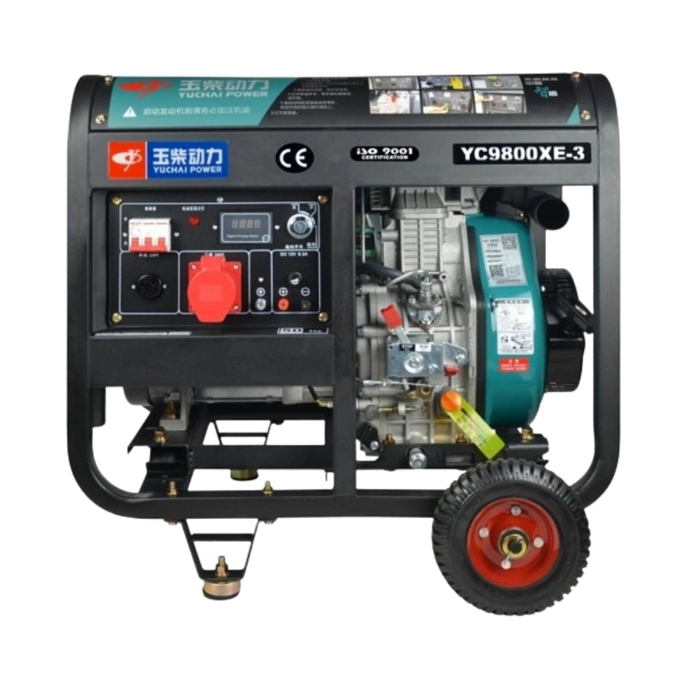 YC9800XE-3D 7KVA/8.8 KVA Diesel Generator