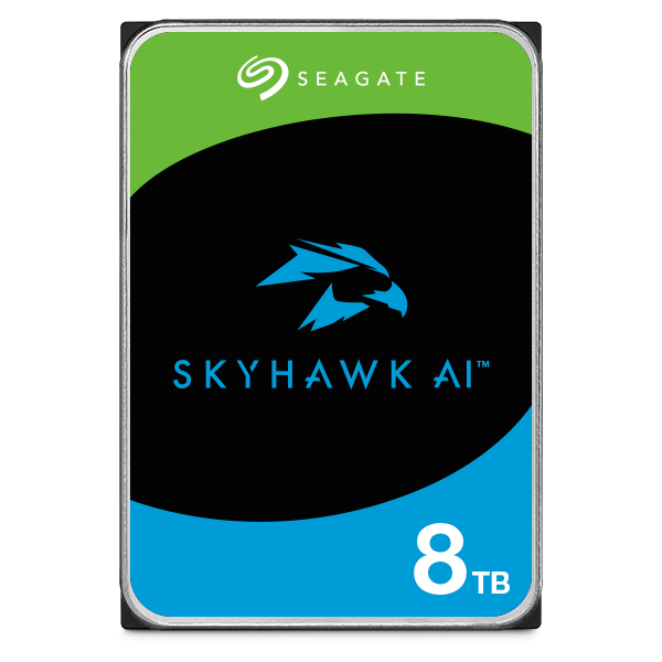 Seagate® SkyHawk™ AI 8TB HDD Surveillance Drives for NVR