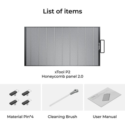 xTool Honeycomb Panel 2.0 for P2/P2S